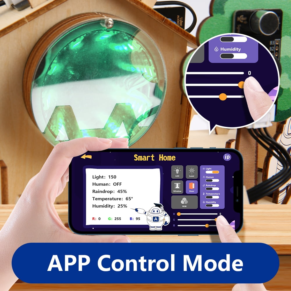 ACEBOTT ESP32 Smart Home IoT Starter Kit – Arduino-Compatible Educational Platform.