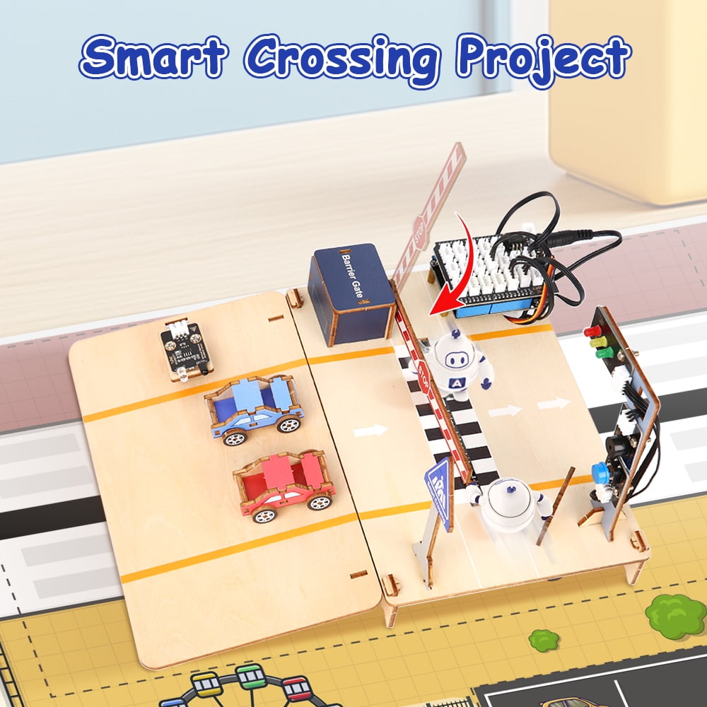 ACEBOTT ESP32 Smart Home & Transport STEM Kit – Educational Solution with Curriculum Support.