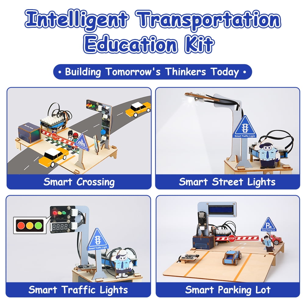 ACEBOTT ESP32 Smart Home & Transport STEM Kit – Educational Solution with Curriculum Support.