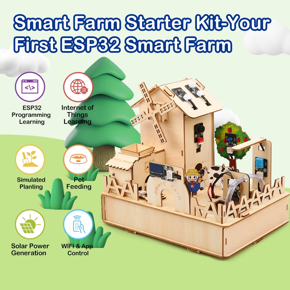 ACEBOTT ESP32 Smart Home & IoT Starter Kit for STEM Education.