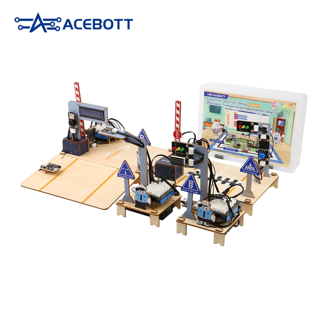 ACEBOTT ESP32 Smart Home & Transport STEM Kit – Educational Solution with Curriculum Support.