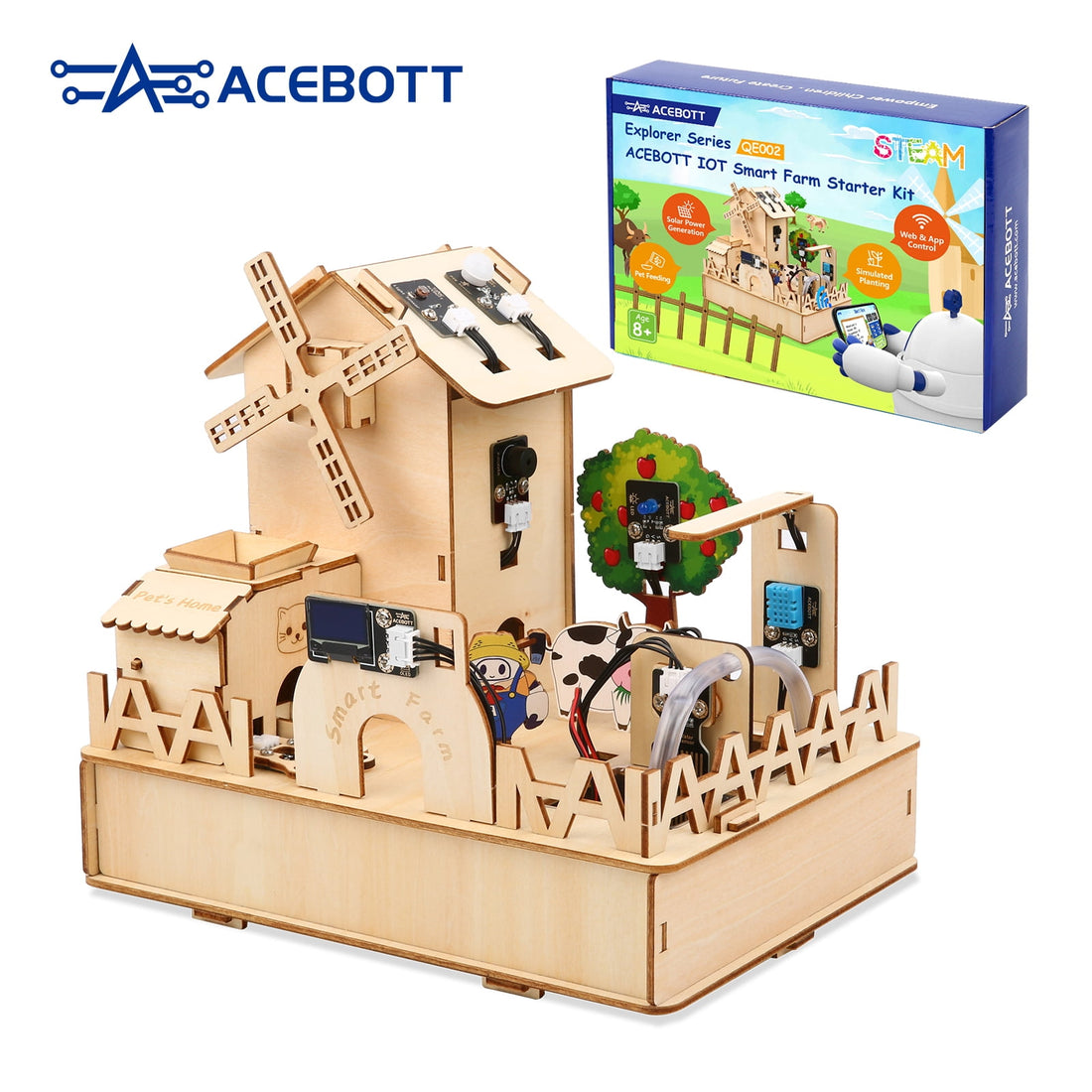 ACEBOTT ESP32 Smart Home & IoT Starter Kit for STEM Education.