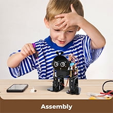 ACEBOTT Bionic Biped Robot Kit – ESP32-Based STEM Robotics Platform.